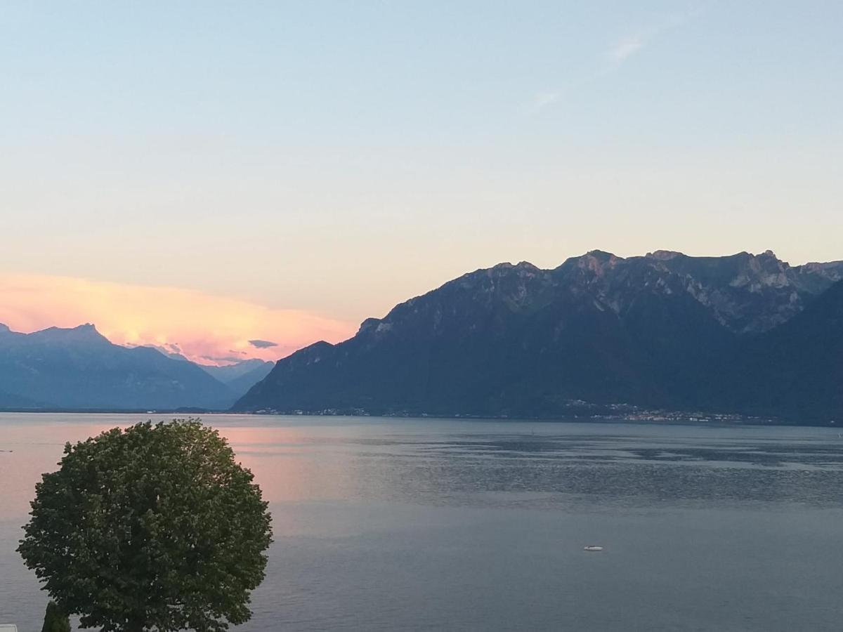 Апартаменты La Gremillette Gourmande Lavaux Rivaz Экстерьер фото